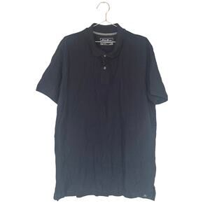 Eddie Bauer outdoor Polo navy blue size tall XL